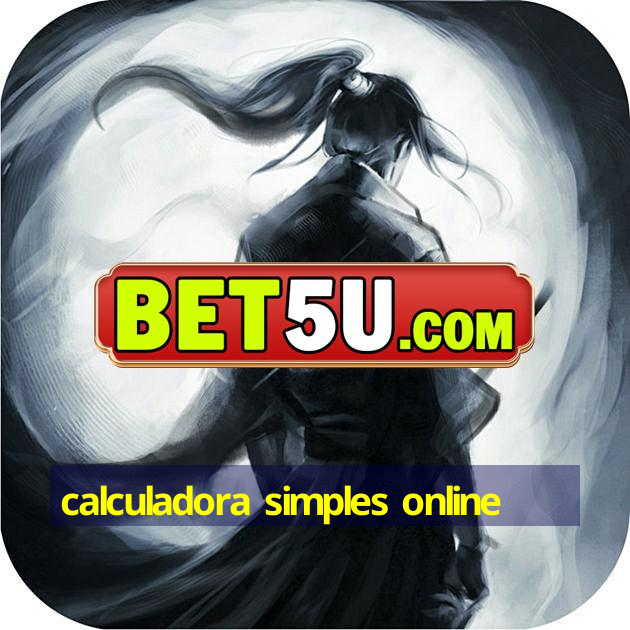 calculadora simples online